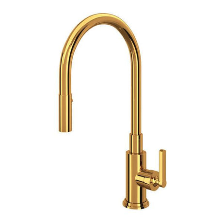 Lombardia® Pull-Down Kitchen Faucet Italian Brass