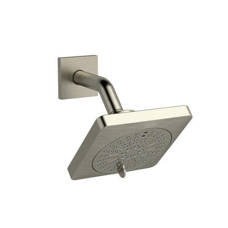 5" 6-Function Showerhead With Arm Brushed Nickel