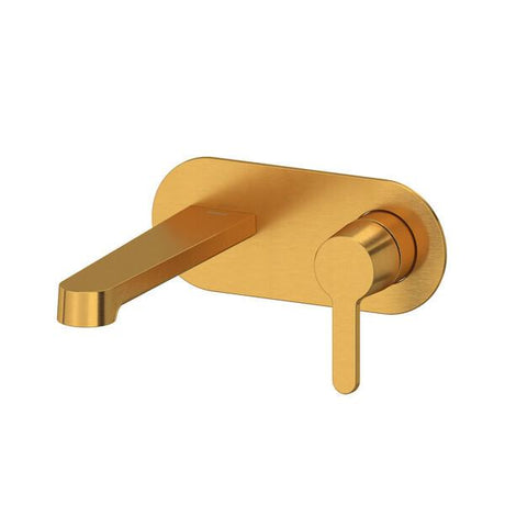 Nibi™ Wall Mount Lavatory Faucet Trim Brushed Gold