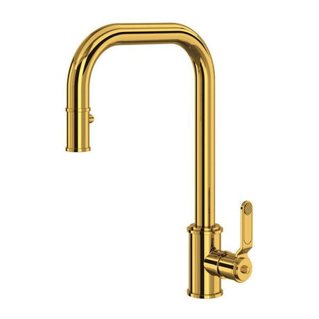 Armstrong™ Pull-Down Kitchen Faucet With U-Spout Unlacquered Brass