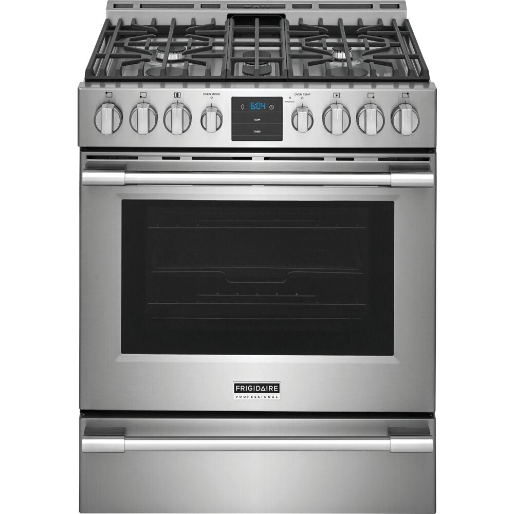 Frigidaire PCFG3078AF 30" GAS RANGE Freestanding Front Control w/ Air Fry