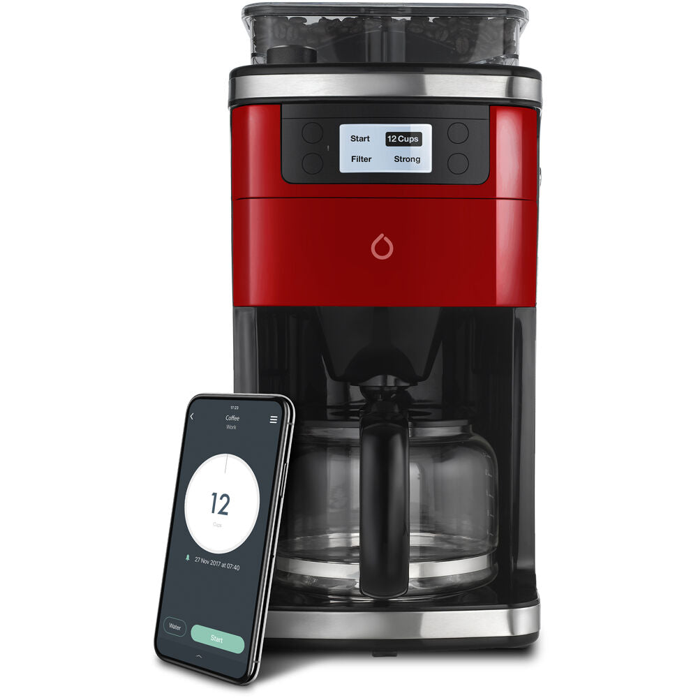 Smarter SMARTERCOFFEE Wifi Enabled Programmable iCoffee Maker with Grind & Brew Automation
