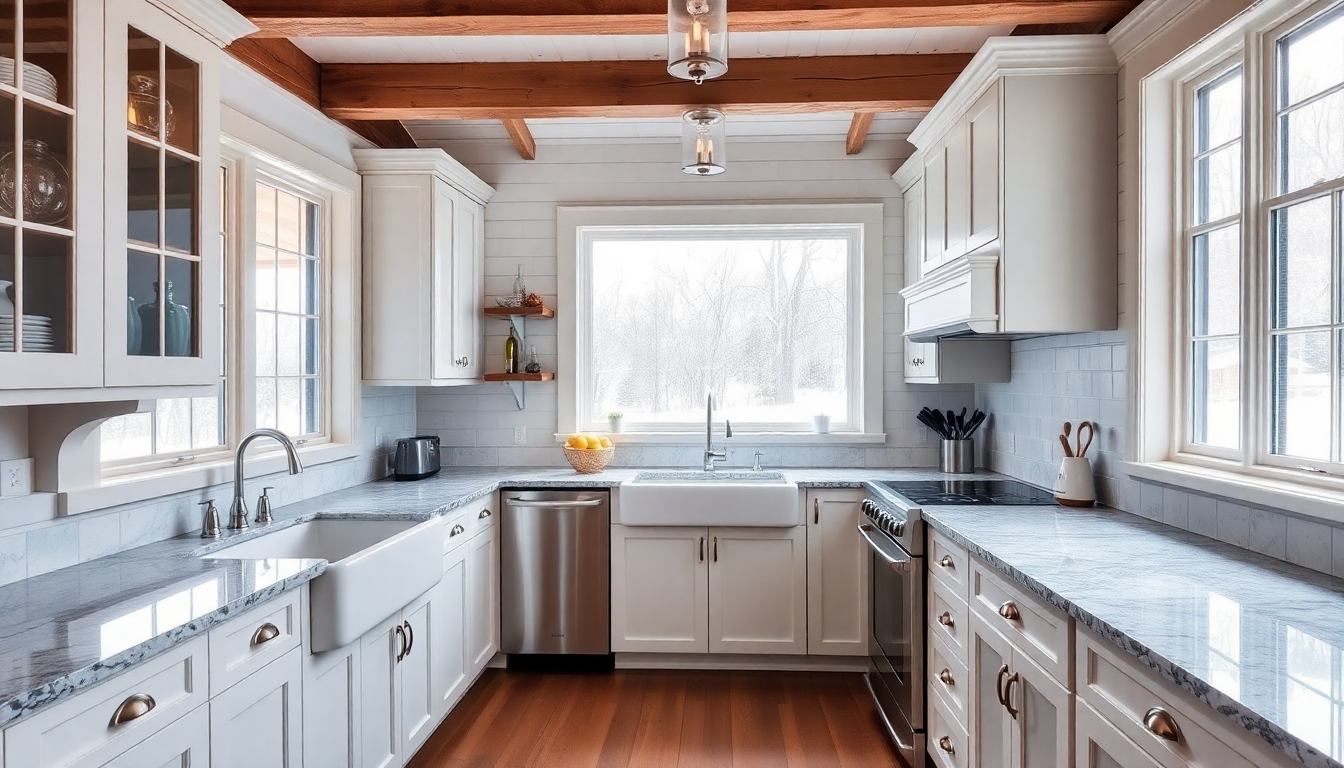 Kitchen & Bath Trends for New England Homes (What Actually Works Here)