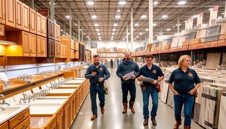 Where Local Contractors in Keene Actually Shop for Cabinets, Faucets, and Tile