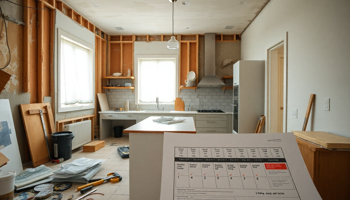 Kitchen Renovation Timeline in NH: What Really Causes Delays (And How to Avoid Them)