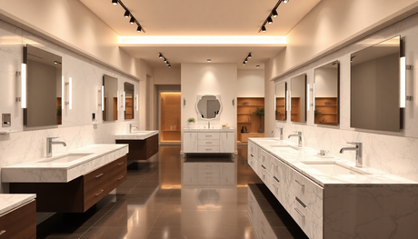 Quick Turnaround: High-End Bathroom Vanities Ready for Immediate Pickup in Keene