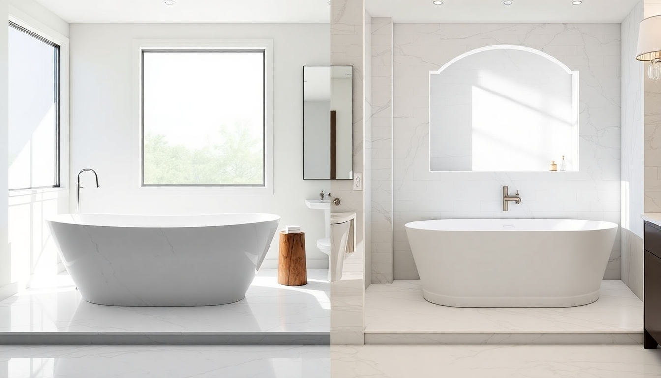Freestanding Tub vs Alcove Tub: Which Is Right for Your Bathroom?
