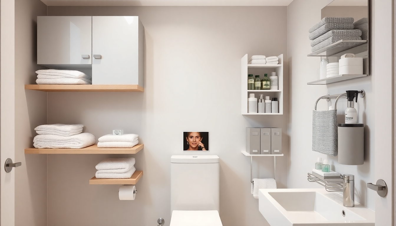 12 Ingenious Bathroom Storage Solutions to Maximize Space