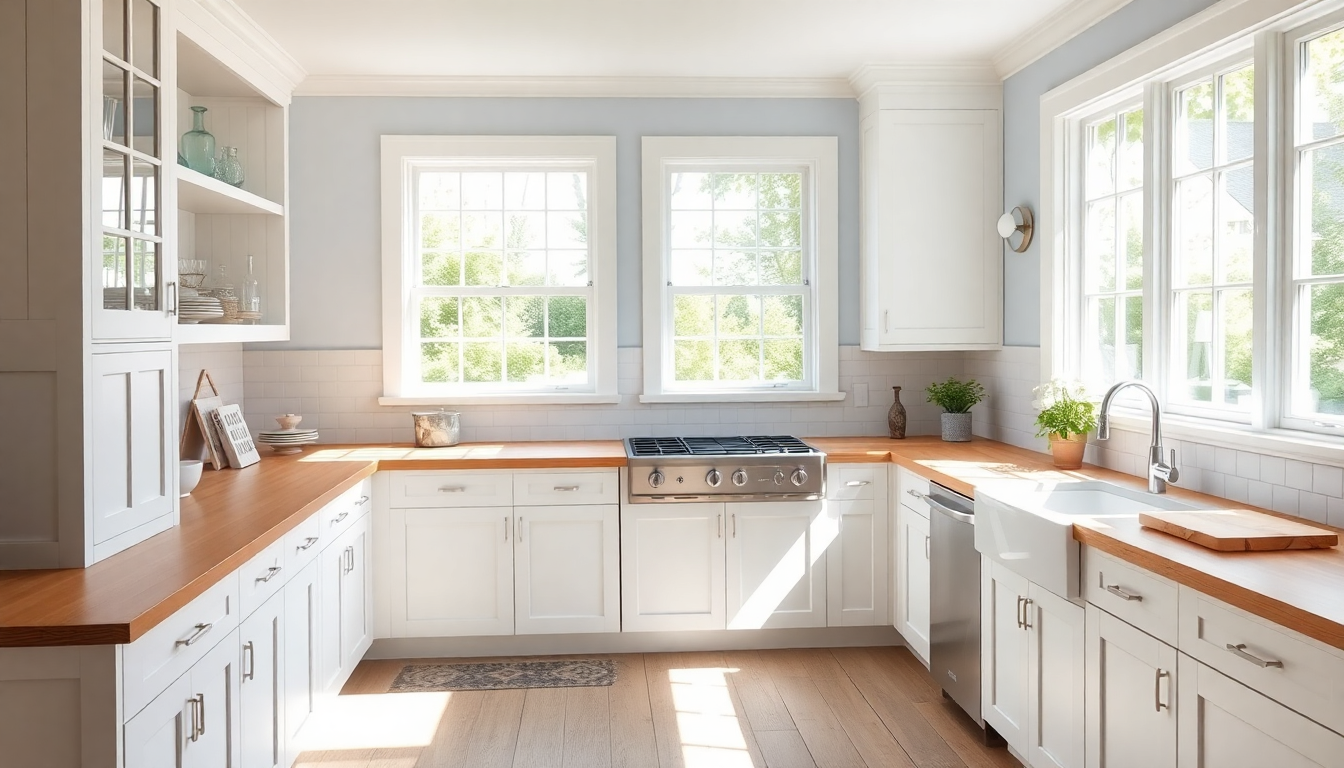 Kitchen Cabinet Trends in New England Homes: Embracing Coastal Elegance and Timeless Design