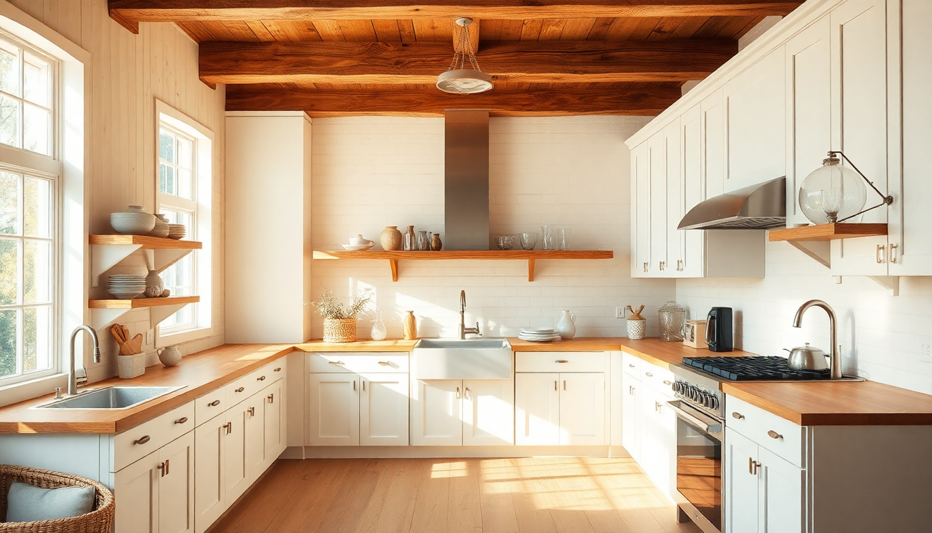 Transform Your Kitchen with Modern Farmhouse Design and KCD Cabinets