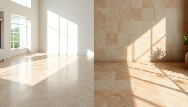 Porcelain Tile vs Natural Stone: The Ultimate Guide to Choosing the Perfect Flooring for Your Home