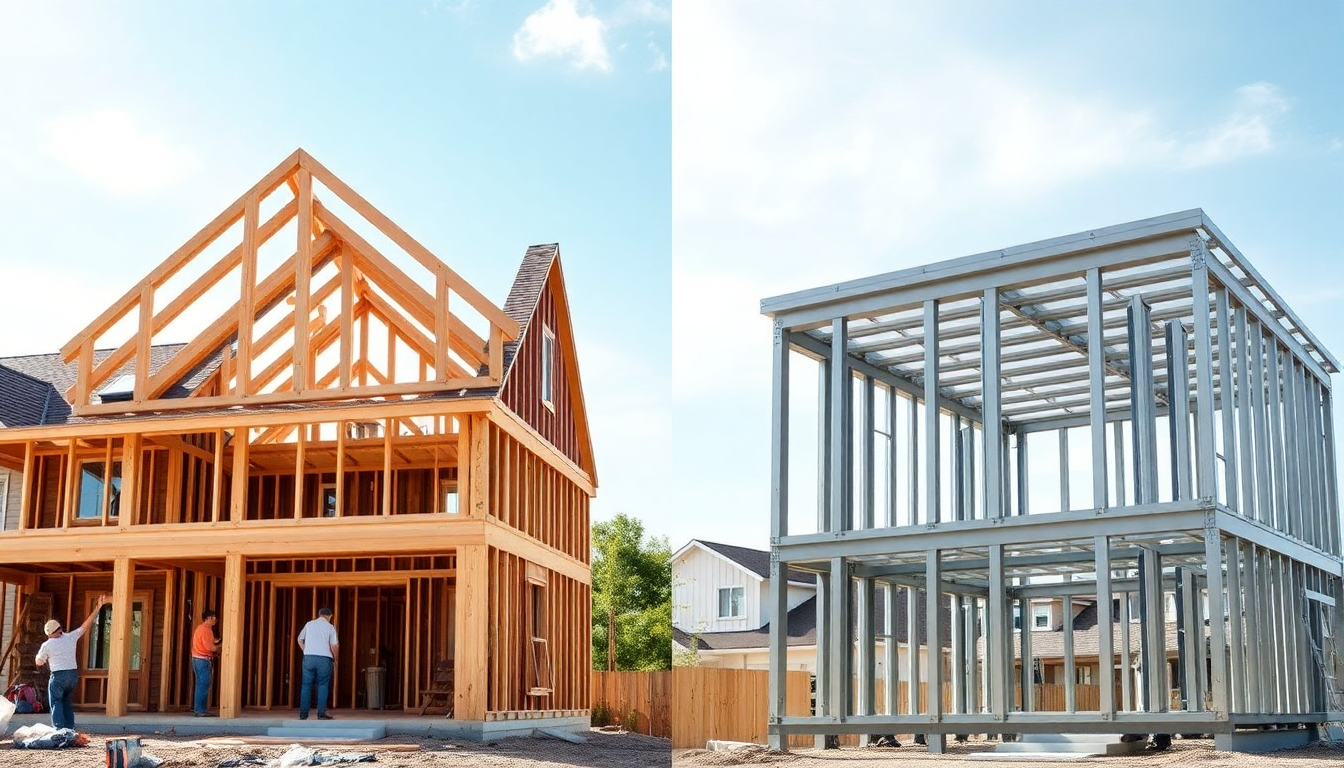 Thermasteel vs Traditional Wood Framing: Which Is Right for Your Home?