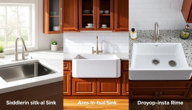 Kitchen Sink Buying Guide: Undermount vs Farmhouse vs Drop-In