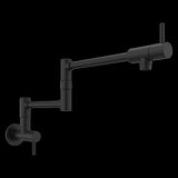 Lita 2-Handle 1-Hole Potfiller Kitchen Faucet in Matte Black