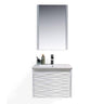 Blossom Paris 24 Inch Vanity Base in White. Available with Ceramic Sink / Ceramic Sink + Mirror - The Bath Vanities