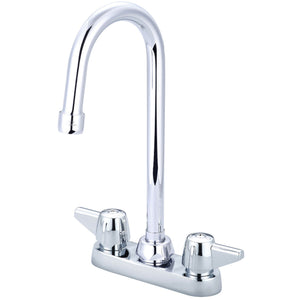 Central Brass 0084-A17 Two Handle Cast Bar/Laundry Faucet in Polished Chrome