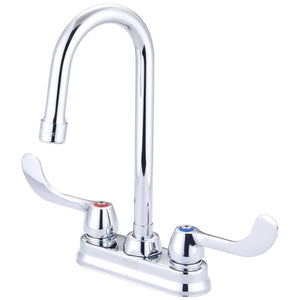 Central Brass 0094-ELS17 Two Handle Shell Type Bar/Laundry Faucet in Polished Chrome
