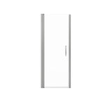 MAAX 138261-900-084-101 Manhattan 25-27 x 68 in. 6 mm Pivot Shower Door for Alcove Installation with Clear glass & Square Handle in Chrome