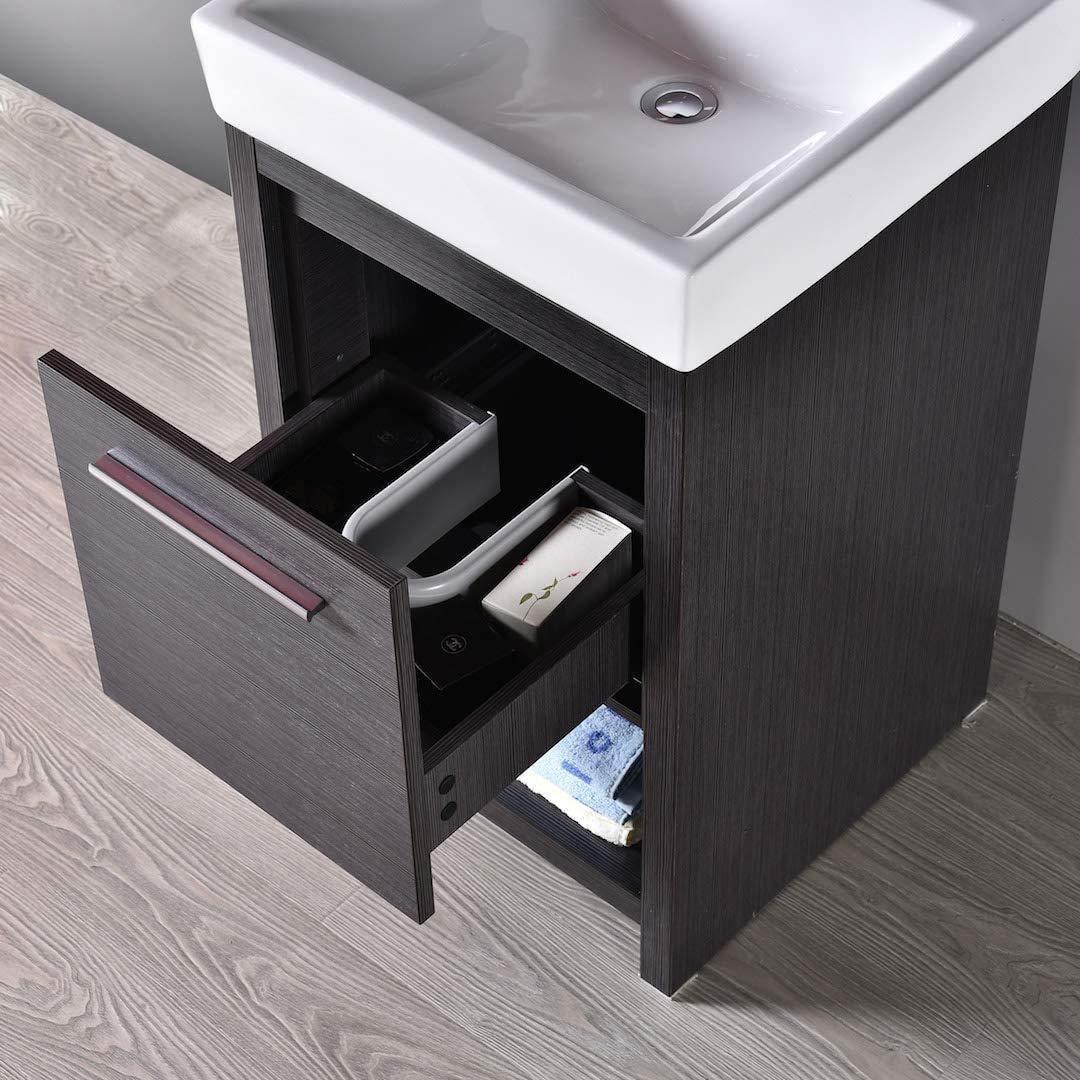 Milan 30" Vanity set, White/Silver Grey, Mirror, Medicine Cabinet