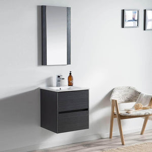 Blossom Valencia 20" Single Vanity, Mirror, Mirrored Medicine Cabinet