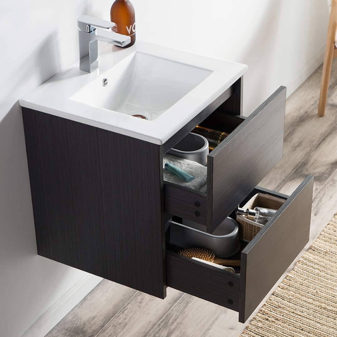 Blossom Valencia 20" Single Vanity, Mirror, Mirrored Medicine Cabinet