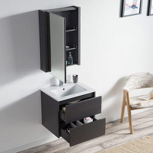 Blossom Valencia 36" Single Vanity, Mirror, Mirrored Medicine Cabinet