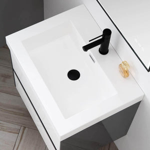 Blossom Berlin White 24" Vanity Base with Acrylic Sink.