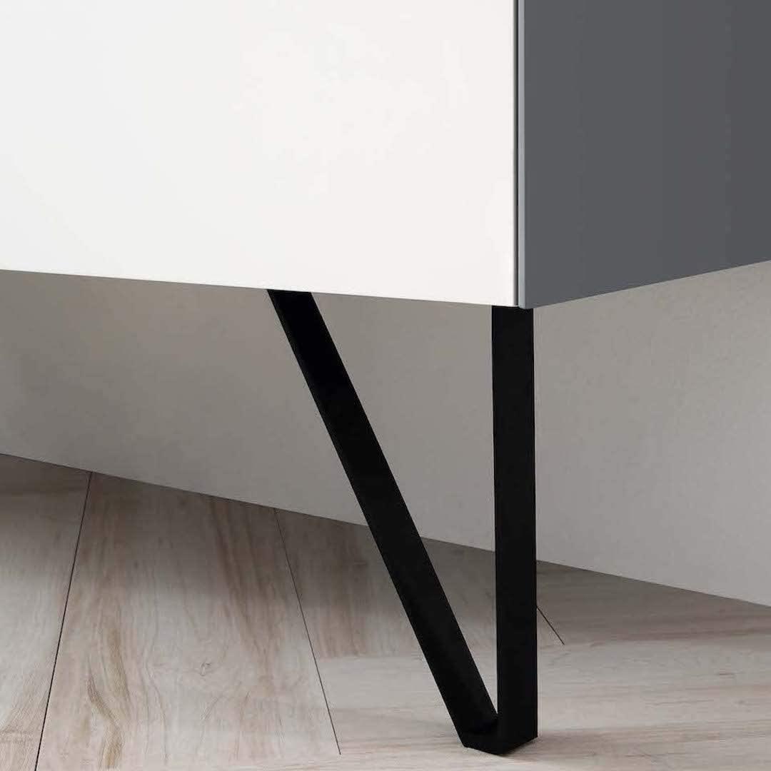 Blossom Berlin White 36" Vanity Base with Acrylic Sinks.