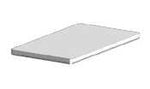 John Boos GLS1048 16 GA GAL SHF 120X48