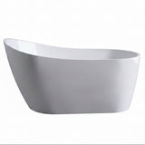 New England Home Goods 59" - "MATIRA" Freestanding acrylic bathtub
