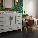 New England Home Goods 47" Pivot Bathroom Vanities With Single Sink