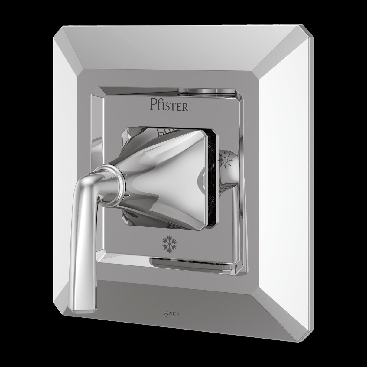 Park Avenue 1-Handle Tub & Shower Valve Only Trim in Polished Chrome