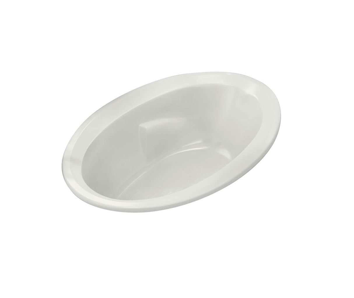 MAAX 100021-097-001-000 Twilight 60 x 42 Acrylic Drop-in End Drain Combined Whirlpool & Aeroeffect Bathtub in White