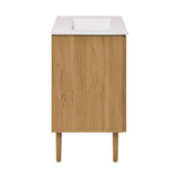 Bron 24" Bathroom Vanity in Oak