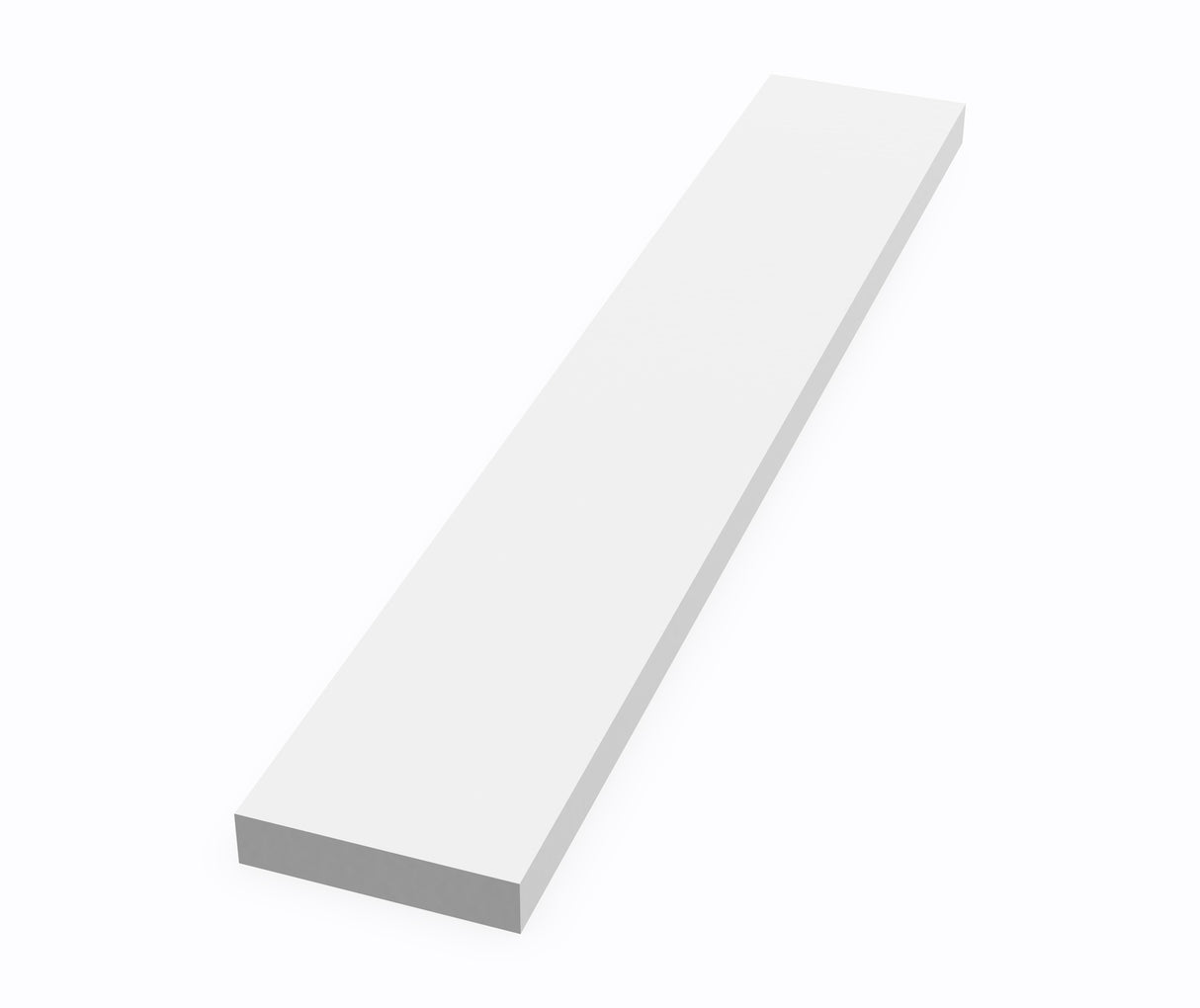 Swanstone EVTSS 3/4" x 3-1/2" x 21-1/4" Sidesplash - Europa in White EV00022SS.010