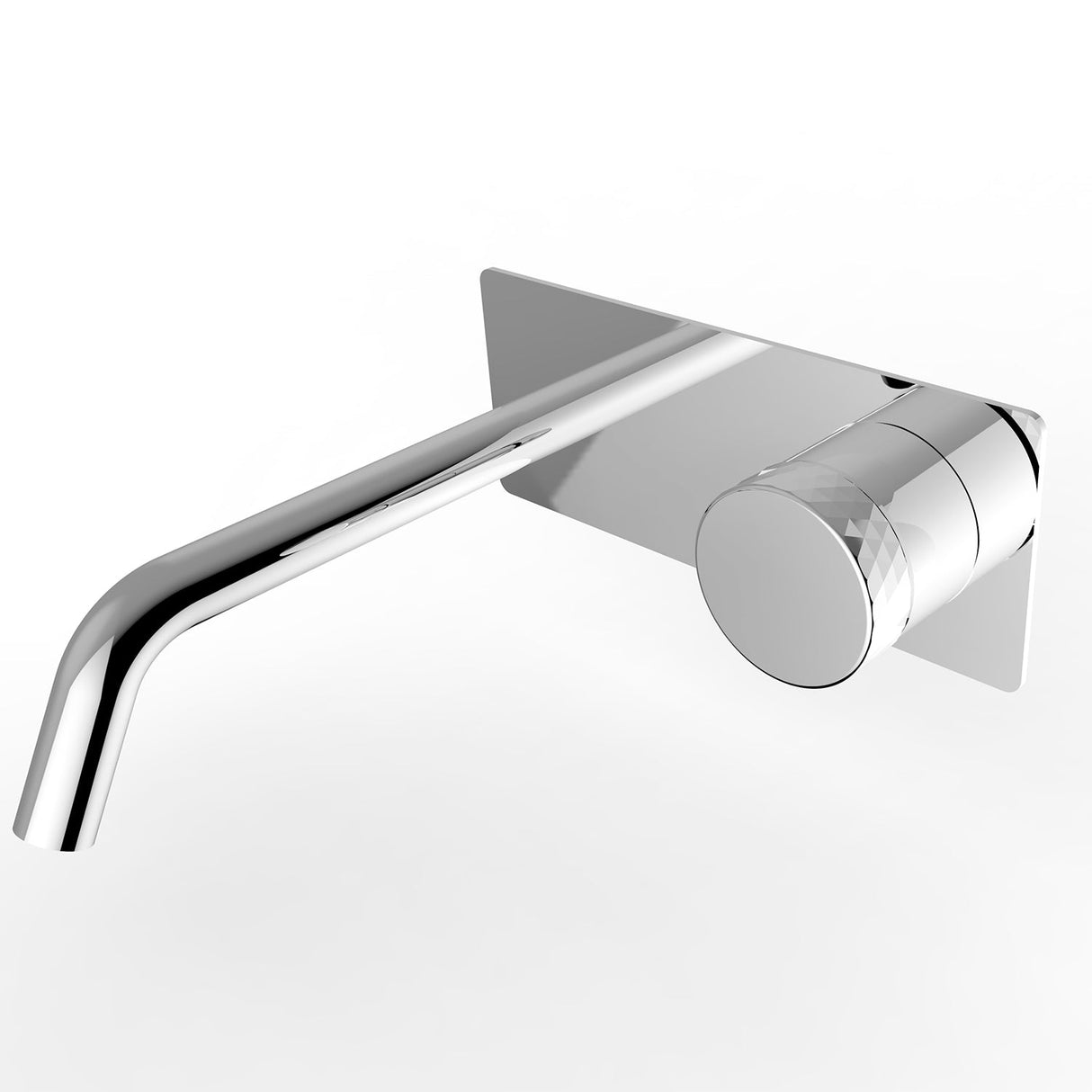 DAX Brass Wall Mount Single Handle Bathroom Faucet, Chrome DAX-65149-CR