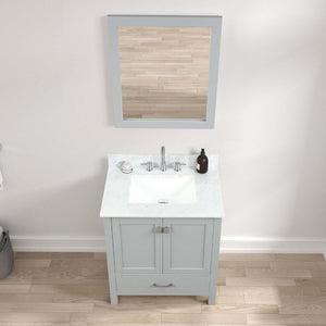 Blossom Geneva Single Sink Freestanding Bathroom Vanity With Countertop & Undermount Sink