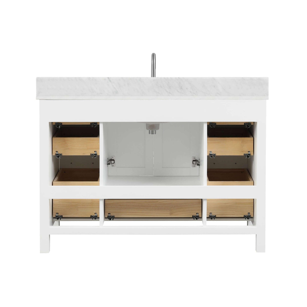 Blossom Geneva Single Sink Freestanding Bathroom Vanity With Countertop & Undermount Sink