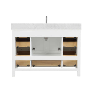 Blossom Geneva Single Sink Freestanding Bathroom Vanity With Countertop & Undermount Sink