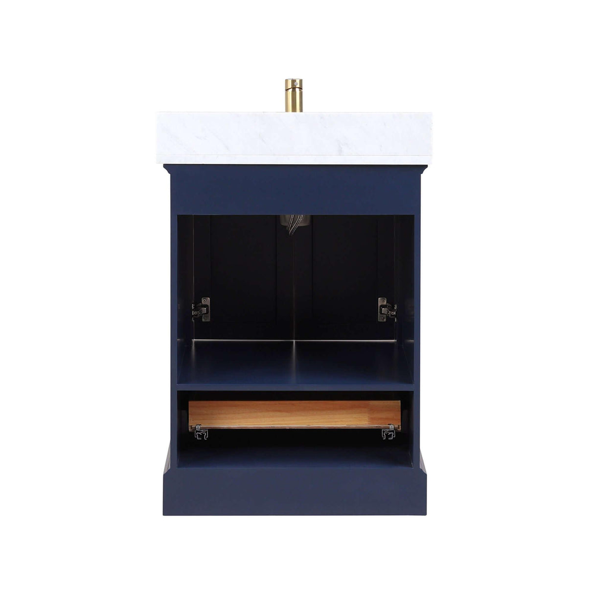 Blossom Copenhagen Freestanding Bath Single Sink Vanity, Top, Undermount Sink & Mirror