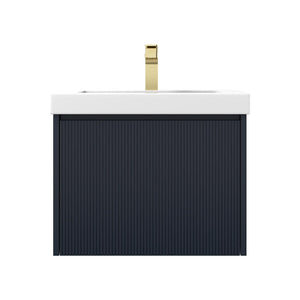 Sleek Minimalism: Blossom Positano Single Sink Floating Vanity 20" to 48"