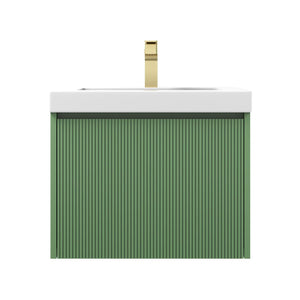 Sleek Minimalism: Blossom Positano Single Sink Floating Vanity 20" to 48"