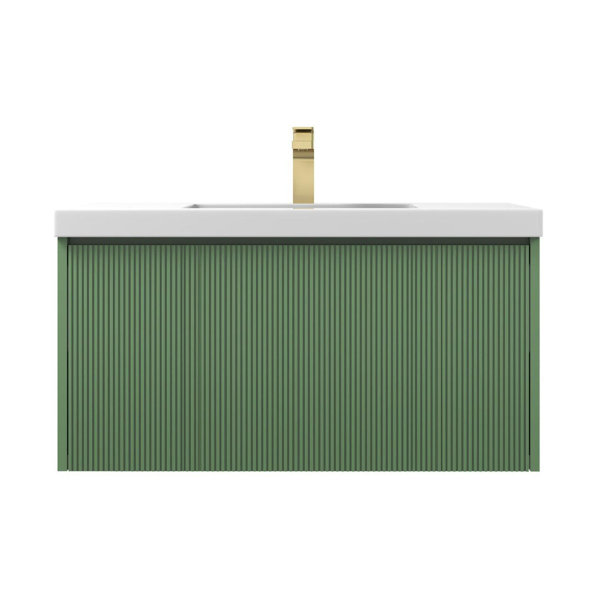 Sleek Minimalism: Blossom Positano Single Sink Floating Vanity 20" to 48"