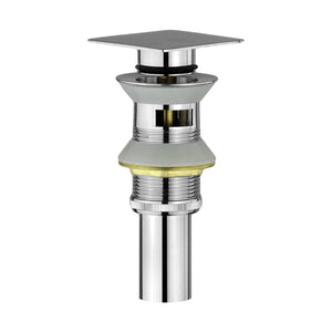 DAX Square Vanity Sink Pop-Up Drain with Overflow DAX-82013-CR