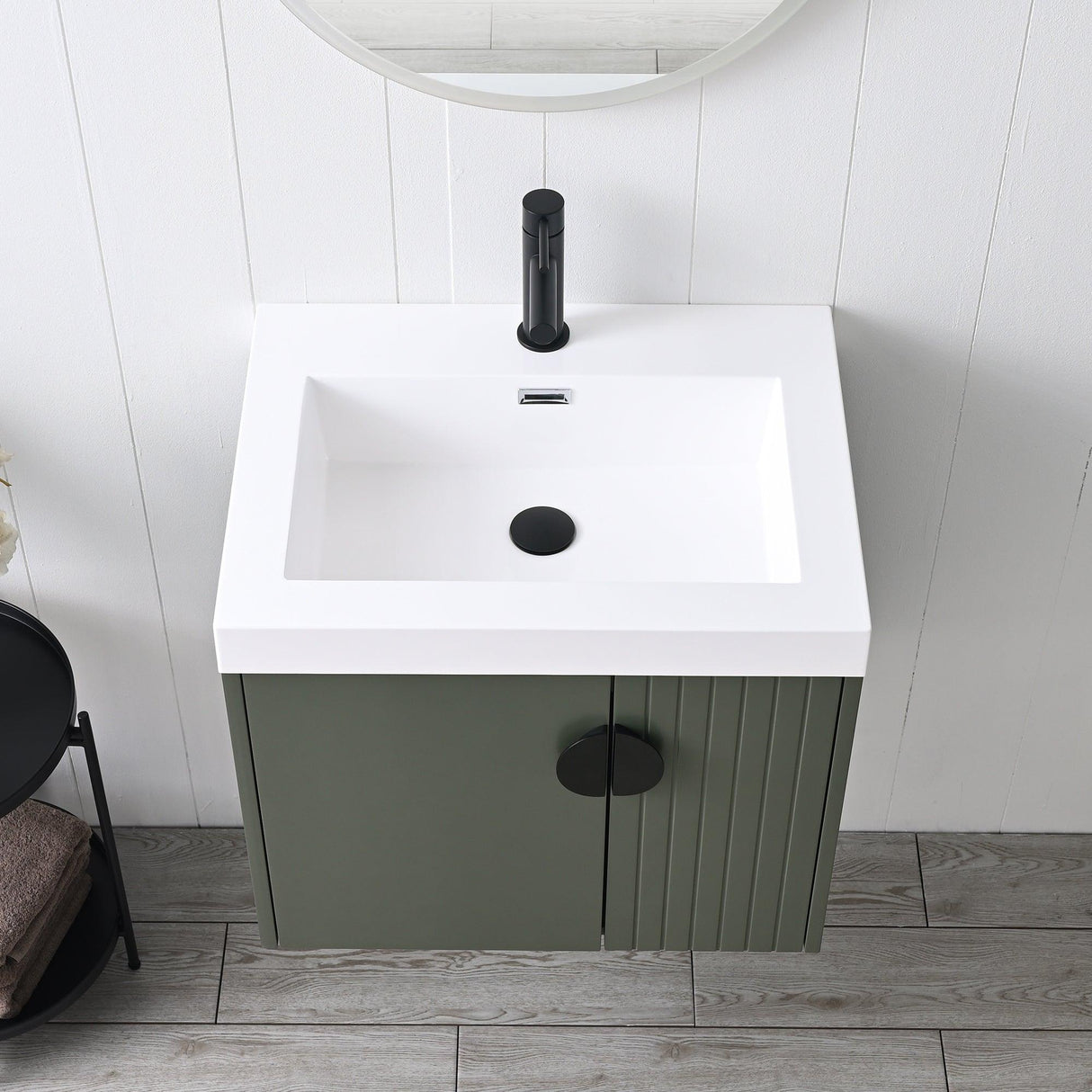 Blossom Moss 24" & 30" Floating Bathroom Vanity with Sink