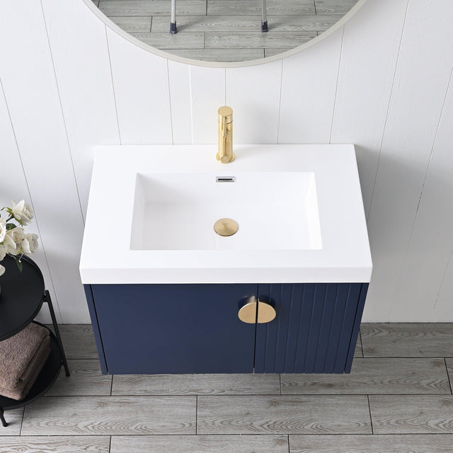 Blossom Moss 24" & 30" Floating Bathroom Vanity with Sink