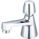 Central Brass 0355-AN2P Slow-Close Single Handle Basin Faucet in Polished Chrome