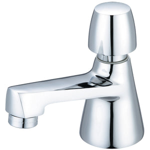 Central Brass 0355-AN2H Slow-Close Single Handle Basin Faucet in Polished Chrome