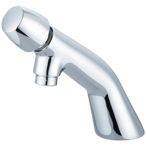 Central Brass 0356-AN2C Deluxe Slow-Close Single Handle Basin Faucet in Polished Chrome