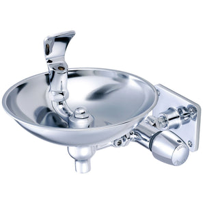 Central Brass 0366-N2HX8WB Drinking Fountain-Wallmount in Polished Chrome